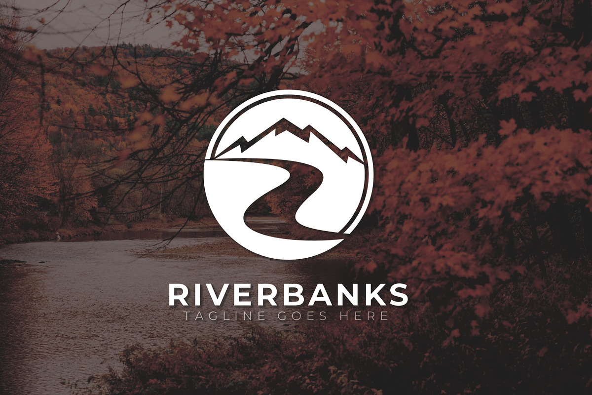 Riverbanks Logo Template, a Templates & Theme by Maximum Designstudio (Photo 1 of 4)