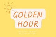 Golden Hour, a Font by Fashion Creative (Thumbnail 1 of 9)