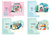 Company website vector Illustrations, a Work Illustration by Grivina's shop (Thumbnail 17 of 26)
