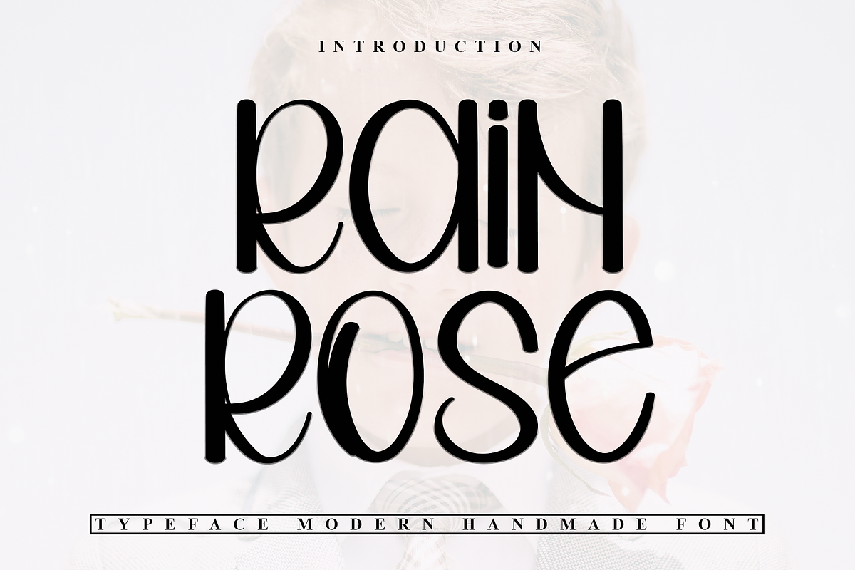Rain Rose, a Sans Serif Font by InermediaSTUDIO (Photo 1 of 7)