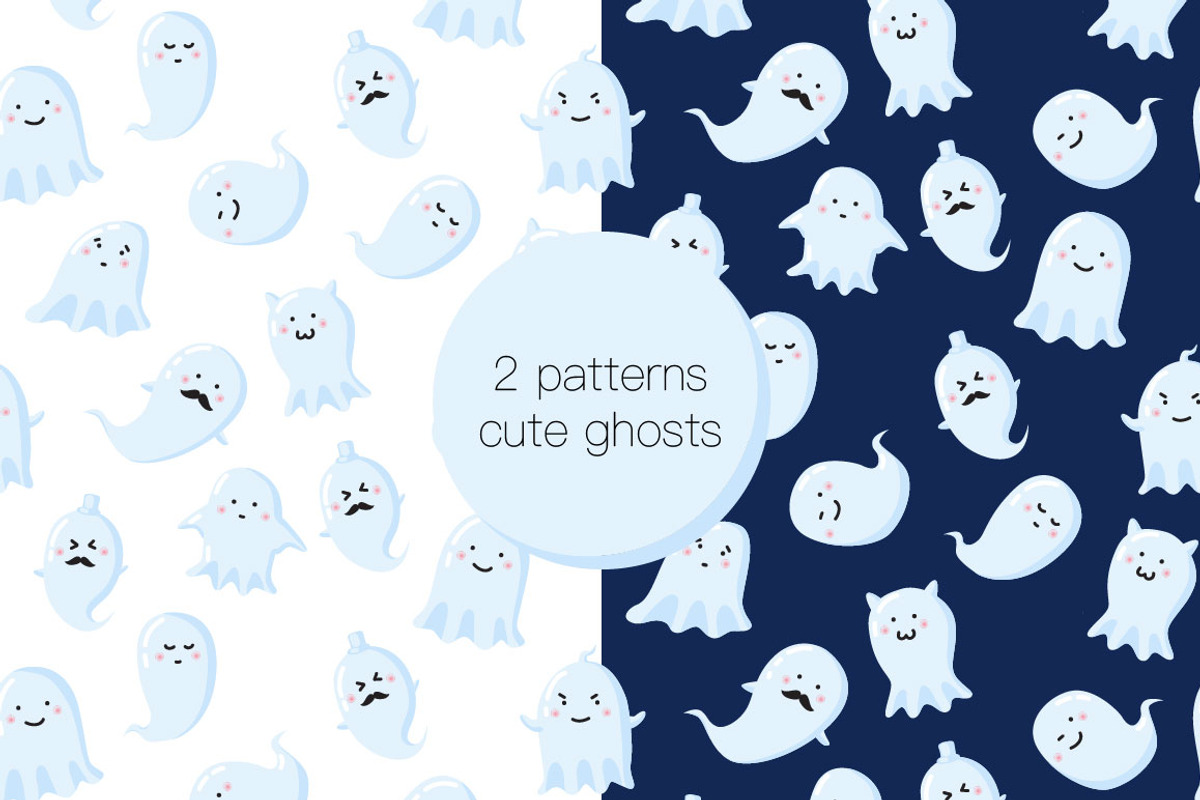 Ghost patterns, a Pattern Graphic by merion_merion (Photo 4 of 4)