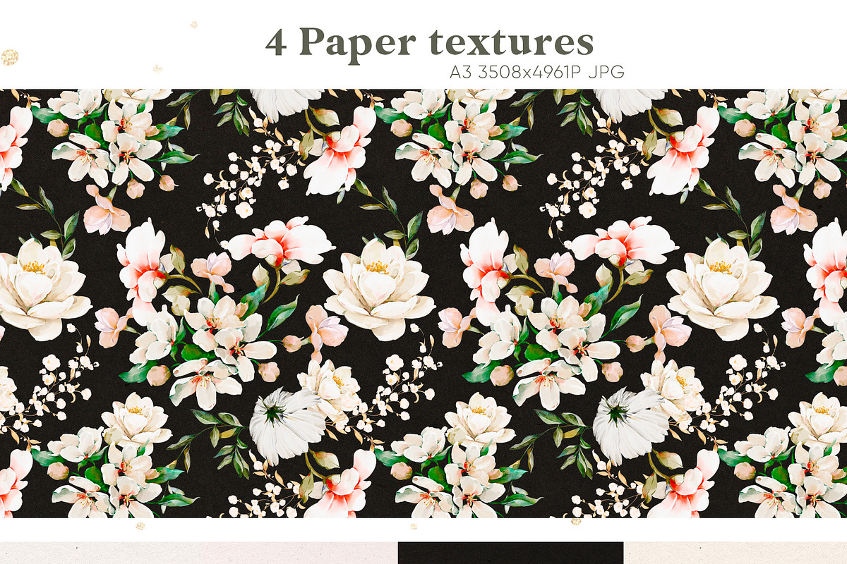 Watercolor Wildflowers & Leaves, a Decorative Illustration by Damian Roh (Photo 23 of 24)