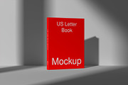 US Letter Book Mockup - 8 Views, a Books & Magazine Mockup by Illusiongraphic (Thumbnail 2 of 23)