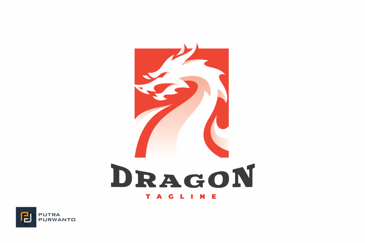 Dragon Silhouette Logo Design, a Branding & Logo Template by putra_purwanto (Photo 1 of 2)