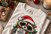 Christmas Animals PNG Bundle 28 pics, a Decorative Illustration by ElDesignState (Thumbnail 13 of 15)