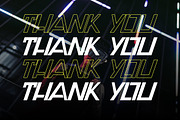Omnitrinx - Cyberpunk Font, a Sans Serif Font by Dhabee (Thumbnail 6 of 14)