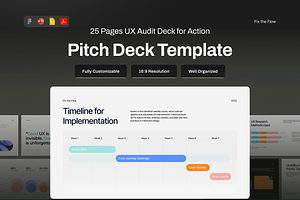 UX Audit Deck for Action