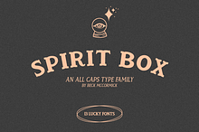 Spirit Box Serif Type Family