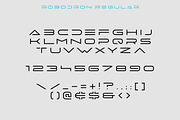 Robodron font, a Sans Serif Font by Sentavio (Thumbnail 2 of 8)