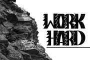 Burned, a Blackletter Font by Letterafa Studio (Thumbnail 5 of 6)