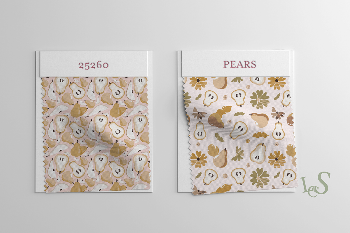 Botanical Boho Pear Seamless Pattern, a Pattern Graphic by Little Creative Scribbles (Photo 2 of 8)