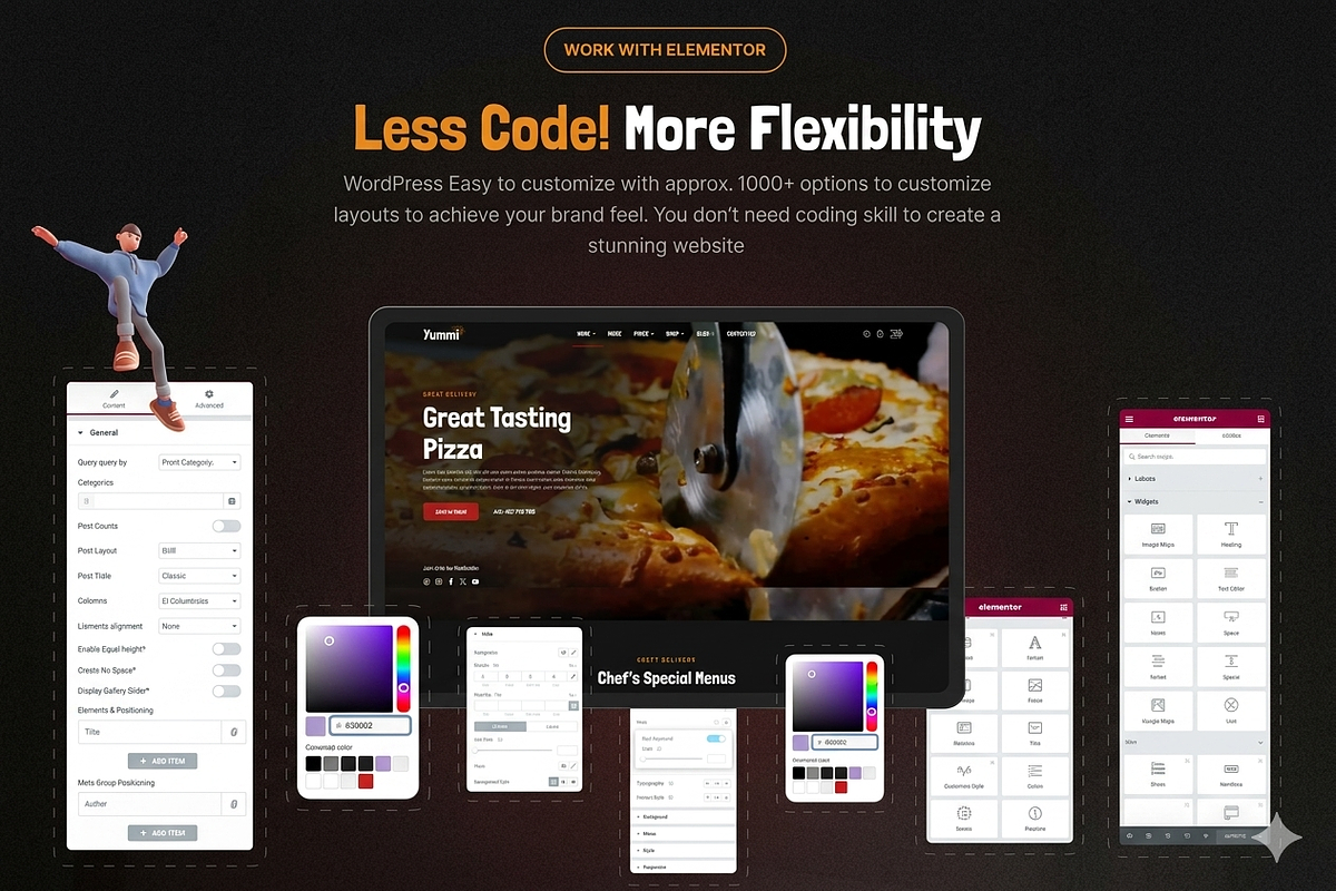 Yummi - Restaurant WordPress Theme, a WordPress Template by ThemesRain (Photo 3 of 3)