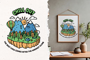 Cute mountain 10 illustrations, an Object Illustration by gunaonedesign (Thumbnail 6 of 8)