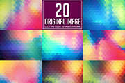 50 Colorfull Abstract Background, a Pattern Graphic by 611 Studio (Thumbnail 2 of 3)