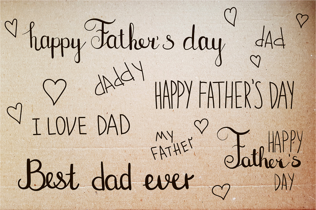 Greeting cards for father, an Illustration by BerryCaty (Photo 3 of 3)