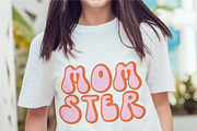 Retro Shadow - Groovy layered font, a Handwritten Font by BitongType (Thumbnail 5 of 8)