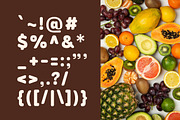 Chocho Aura – Tasty Bold Food Font, a Sans Serif Font by Lettertype Studio (Thumbnail 7 of 8)