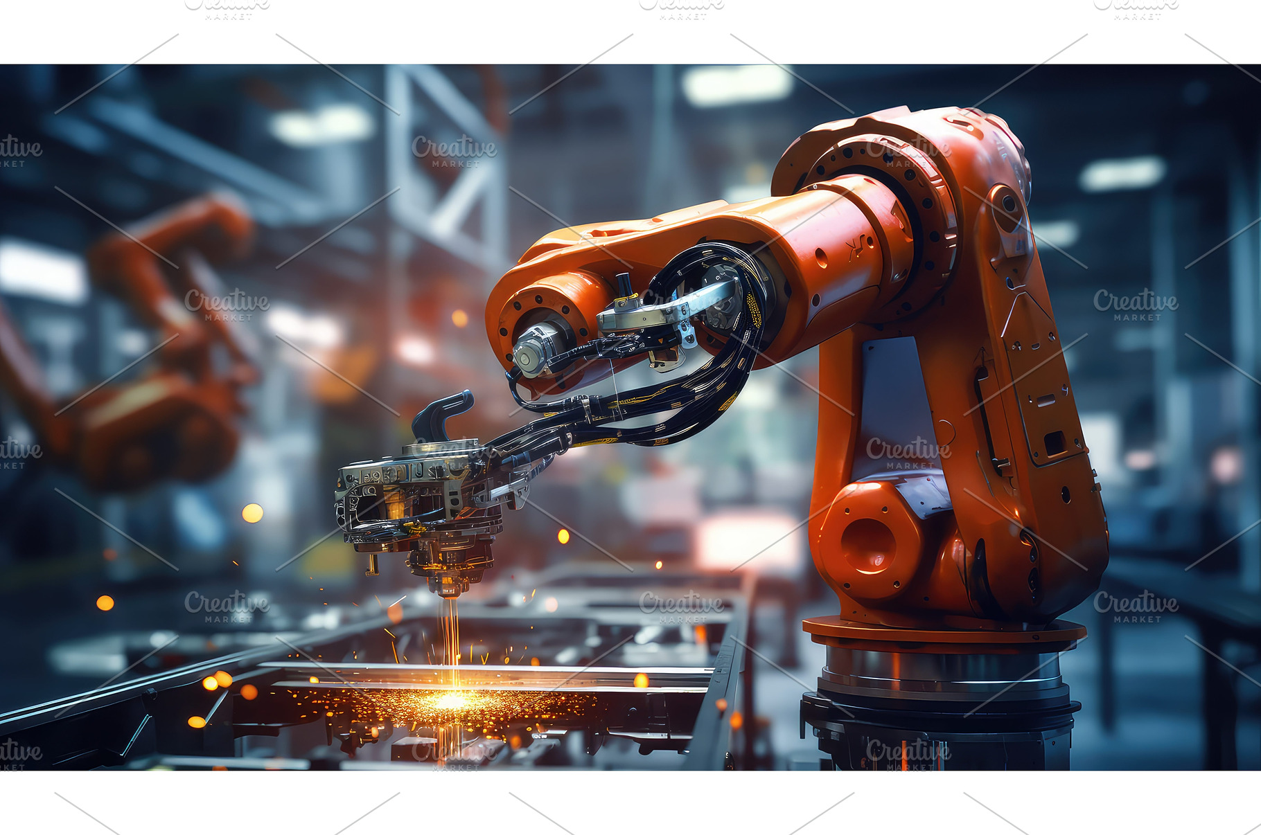 automation tech industrial, an Industrial Photo by pikepicture
