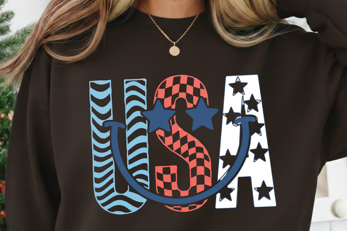 USA Smile PNG, Patriotic Coquette PN, a Graphic by Vector Portal (Photo 4 of 7)