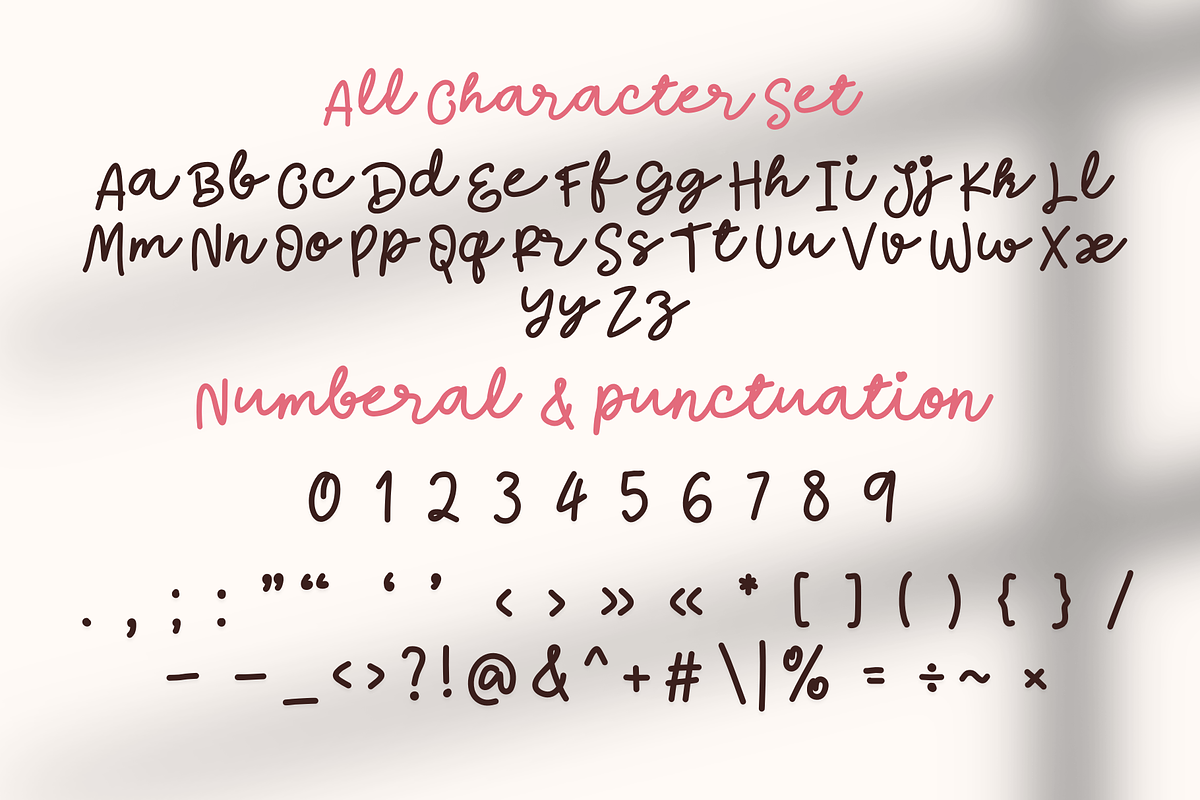 Disney is Script handwritten font, a Handwritten Font by Brown Cupple (Photo 4 of 5)