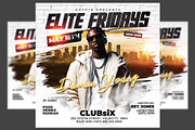 Dj Party Flyer Template, a Flyer Template by Hotpin (Thumbnail 1 of 2)