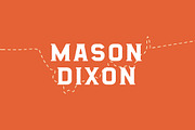 Mason Dixon - Southern Display Font, a Serif Font by Creative Type (Thumbnail 5 of 9)