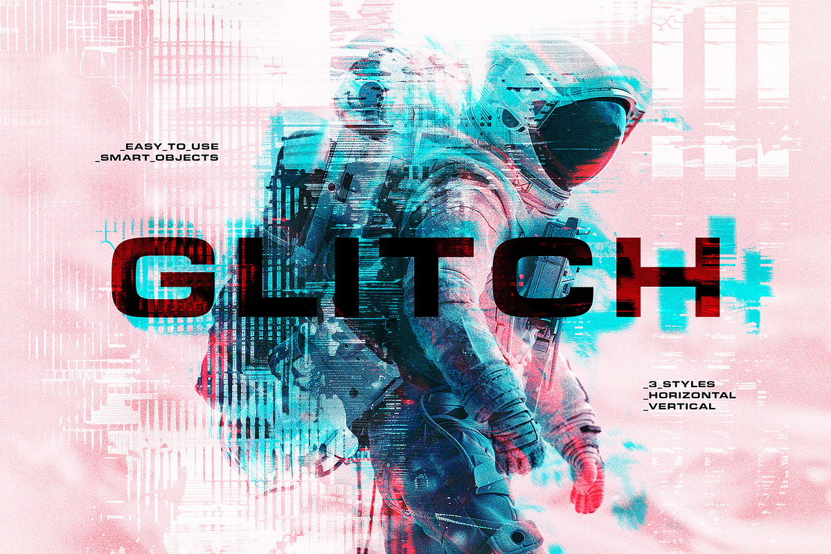 Glitch Distortion Photo Effects, a Layer Style Add-On by pixelbuddha.net (Photo 1 of 14)
