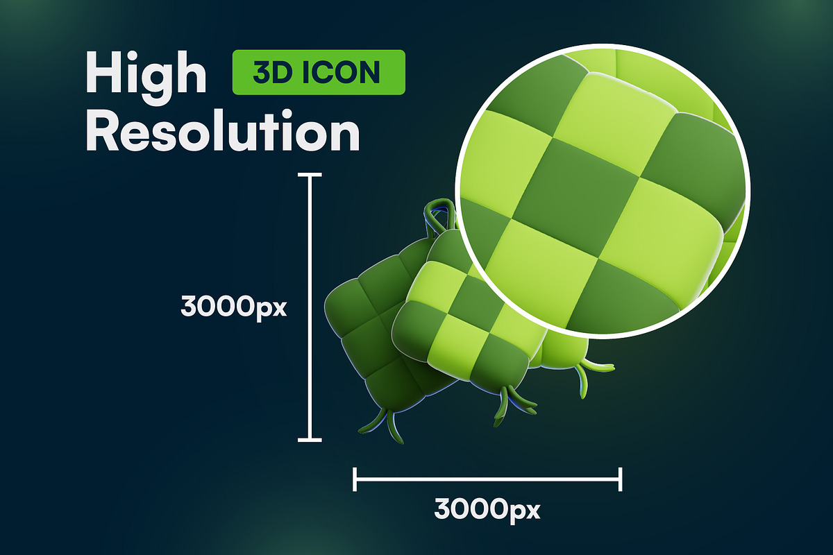 20 Ramadan 3D Icon Set, an Object 3D Model by Bilicube Studio (Photo 2 of 6)