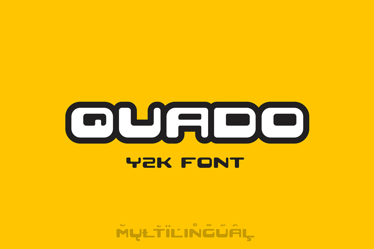 Quado, a Font by Sentavio (Photo 1 of 8)