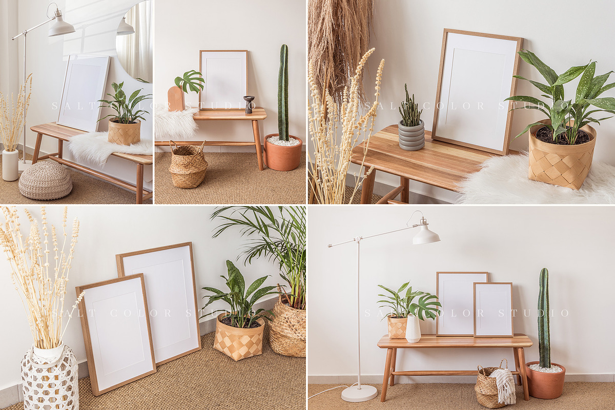 Jungle Frame Mockup Bundle, a Household Mockup by Salt Color Studio (Photo 11 of 16)