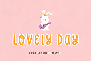 Lovely Day | Cute Handwritten Font