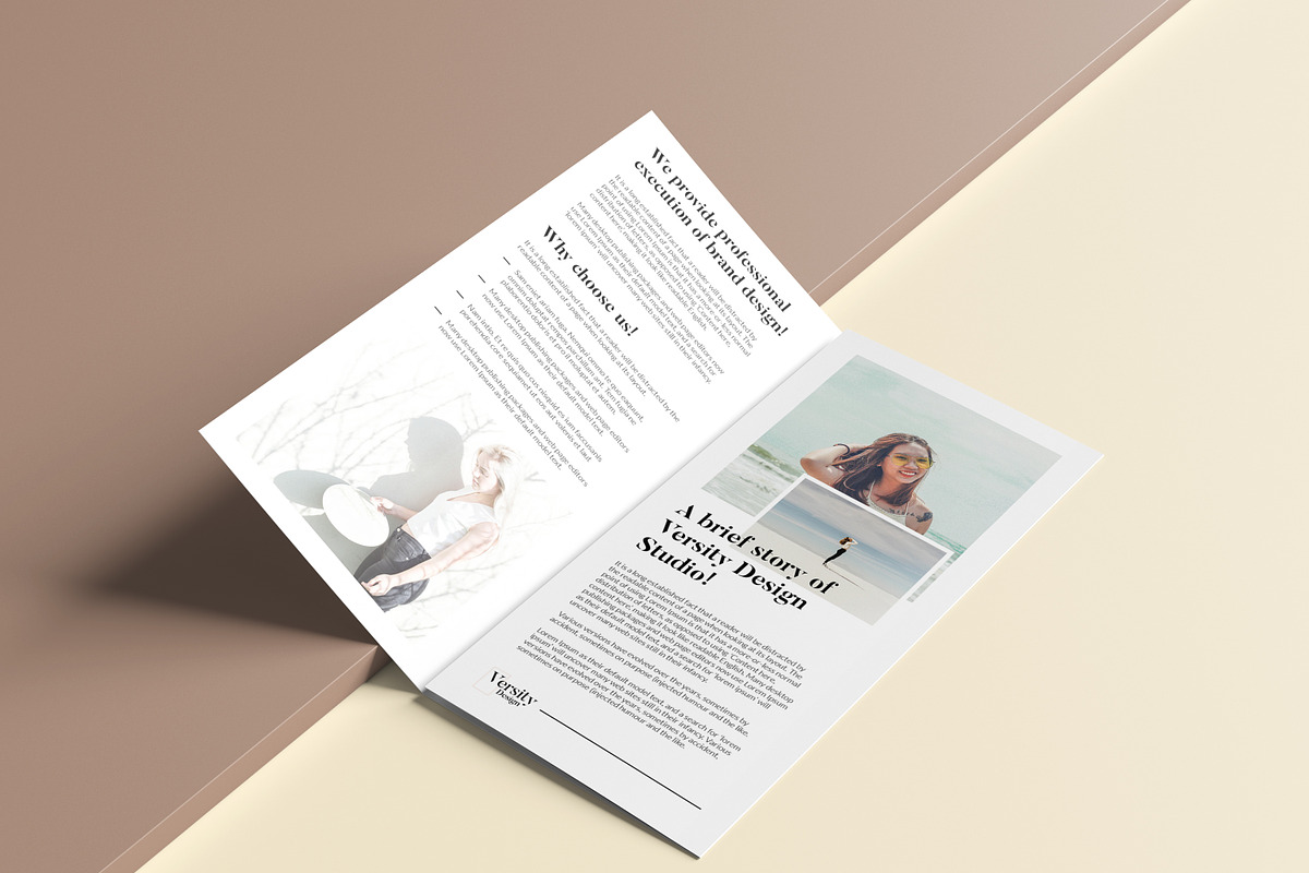Profile trifold brochure, a Brochure Template by GraphicsEgg (Photo 4 of 4)
