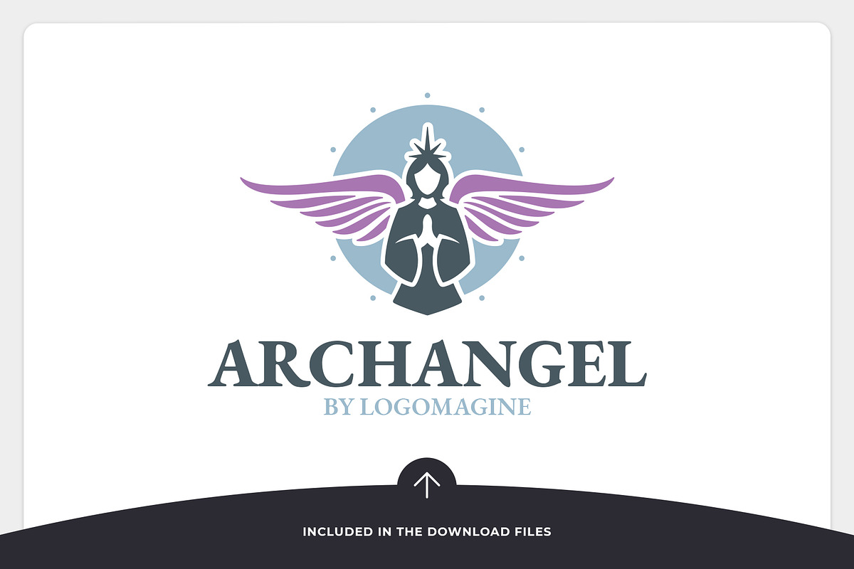 Archangel Logo Template, a Branding & Logo Template by LOGOMAGINE (Photo 9 of 16)