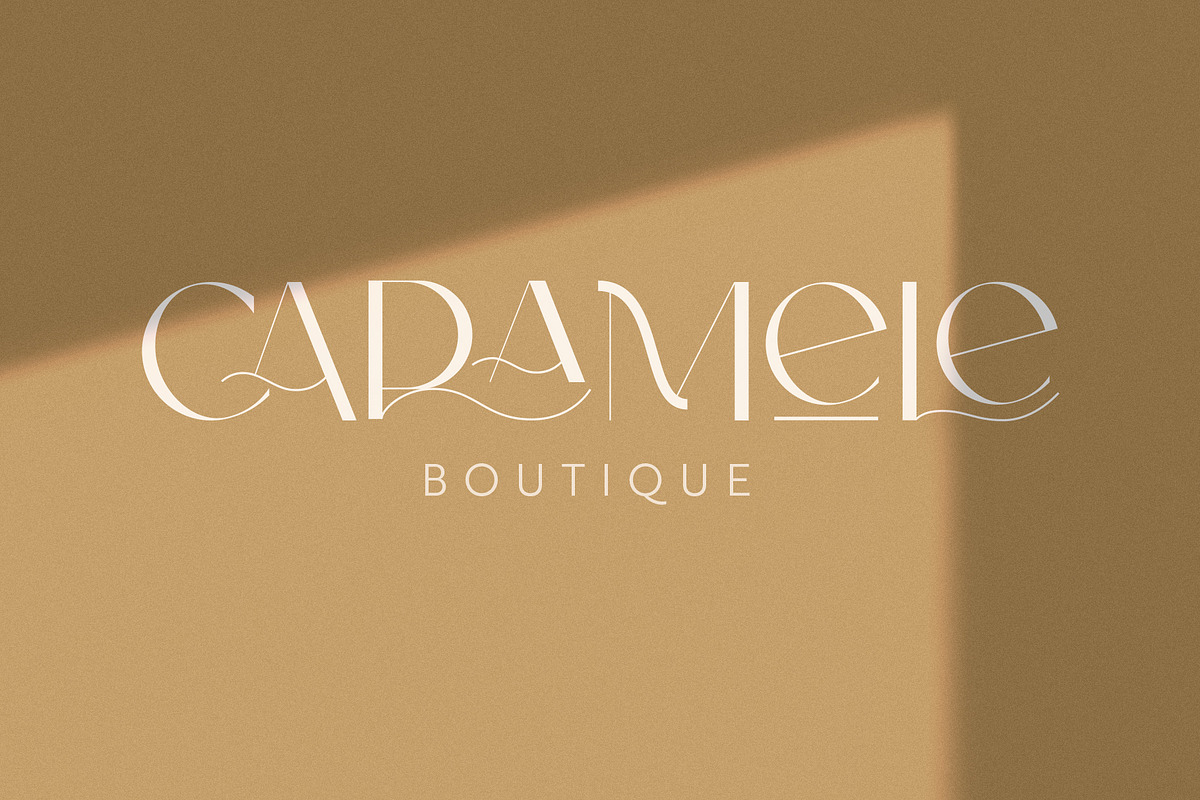 Cameron | Modern Sans Serif Font, a Sans Serif Font by Kandella's Art (Photo 3 of 17)
