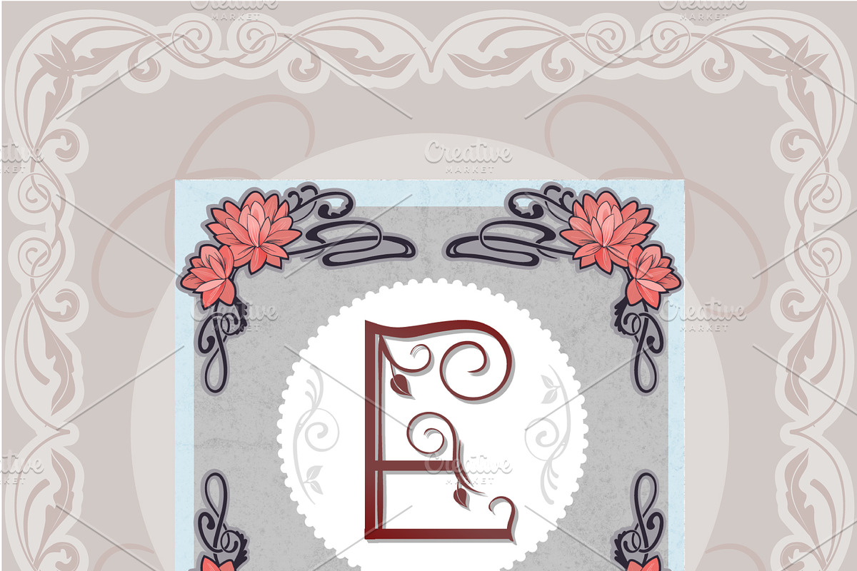 Art Nouveau Collection, a Decorative Illustration by TatianaCociorva (Photo 4 of 6)