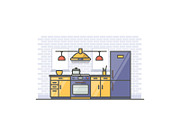 Interior design, a Decorative Illustration by I-RO (Thumbnail 1 of 4)