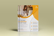Corporate Flyer Template, a Flyer Template by UI_Expert (Thumbnail 3 of 3)
