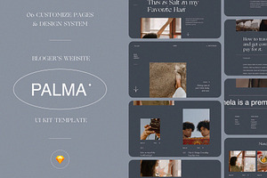 Palma - Blog UI Kit Template