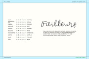 Failleurs Handwritten Font + Icons, a Handwritten Font by Side X Side Studio (Thumbnail 4 of 5)
