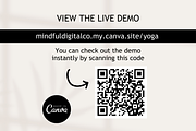 Yoga Pilates Website Template, a Landing Page Template by Mindful Digital Co. (Thumbnail 8 of 9)