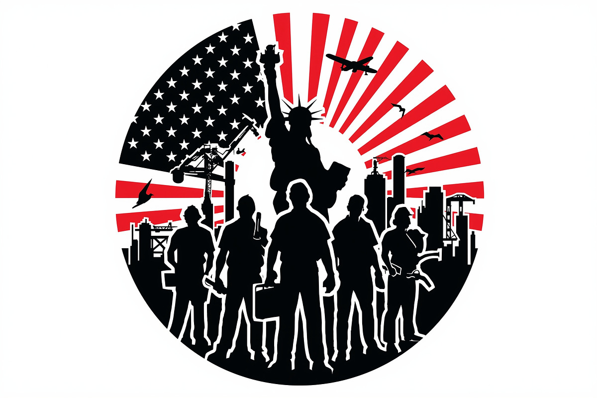 Labor Day Builder Pack, an Illustration by hafijul (Photo 21 of 21)