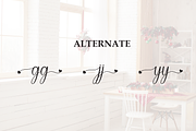 January | Script Font, a Handwritten Font by Scratchones (Thumbnail 8 of 9)