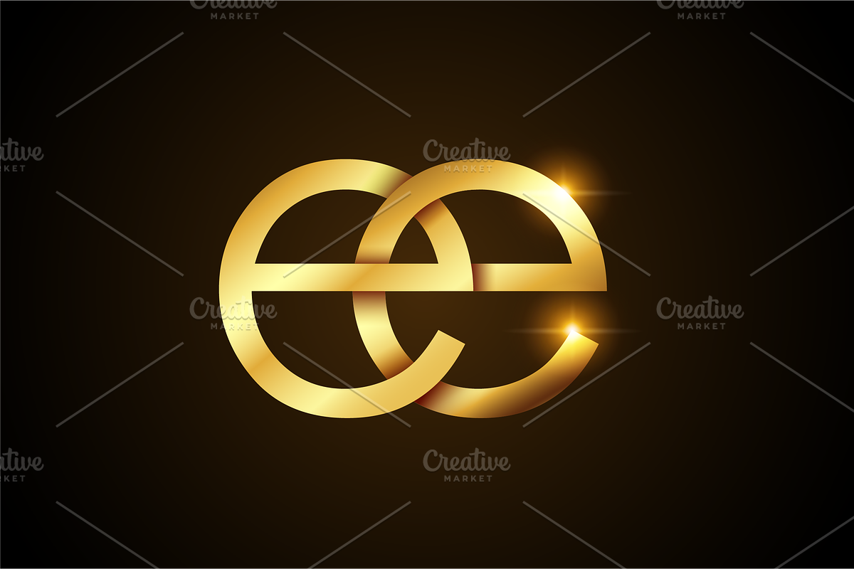 EE Golden Logo, a Branding & Logo Template by Luis Muniz (Photo 1 of 2)