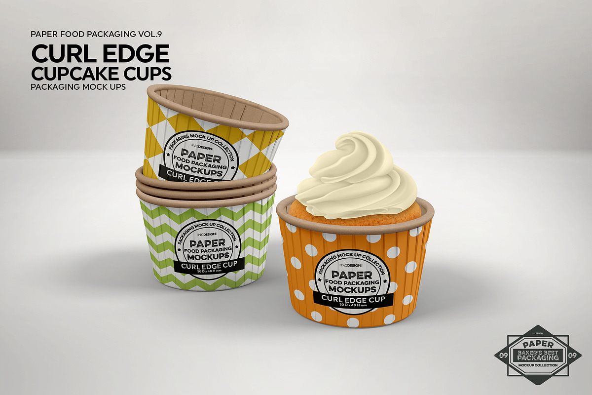 VOL.9: Food Box Packaging Mockups, a Cups & Container Mockup by INCDesign (Photo 8 of 21)