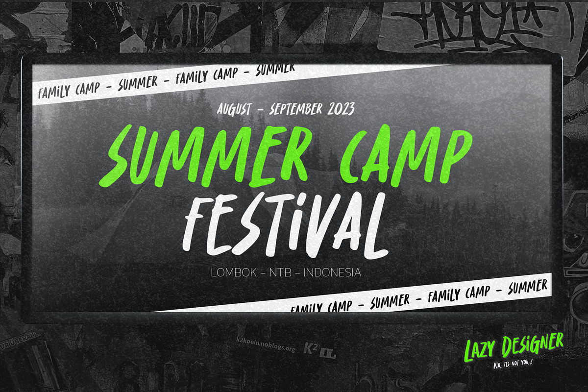 Lazy Designer – Natural Handwritten, a Sans Serif Font by Almarkhatype (Photo 3 of 8)