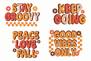 Groovy Sunday - Retro Display Font, a Handwritten Font by SaktiAvellin (Thumbnail 2 of 7)