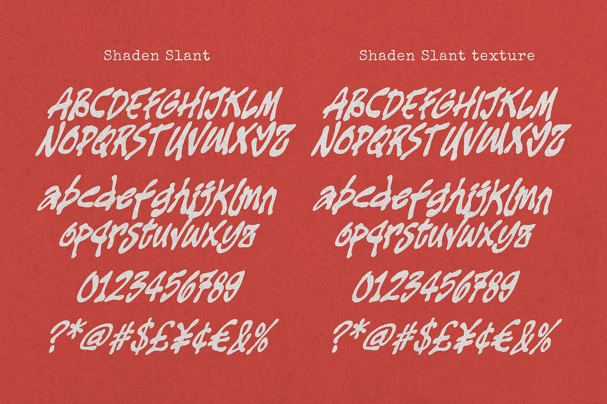 Shaden an Inkbleed Handwritting Font, a Handwritten Font by Blankids Studio (Photo 9 of 9)
