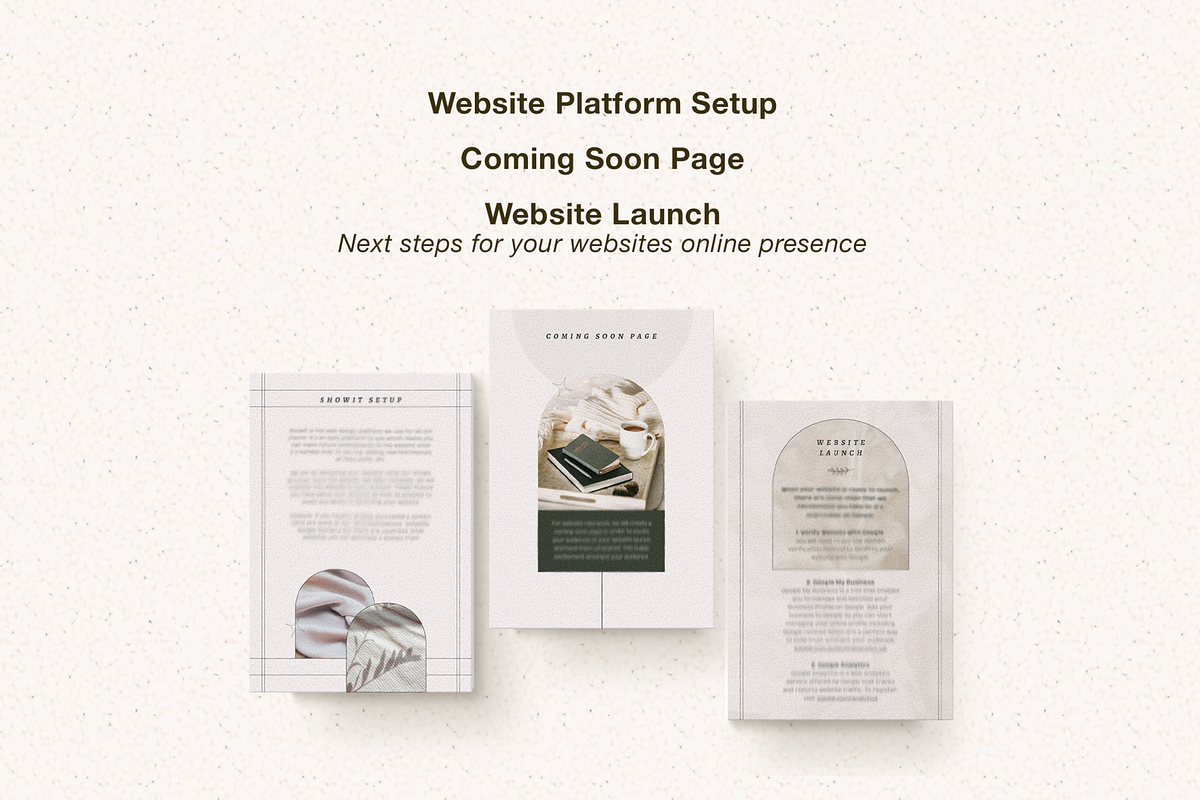 Website Project Welcome Packet, a Presentation Template by Starline Creative (Photo 3 of 5)