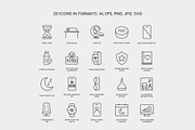 Employee Wellness & Digital Wellbein, an Outline Icon by Grand Design (Thumbnail 2 of 3)