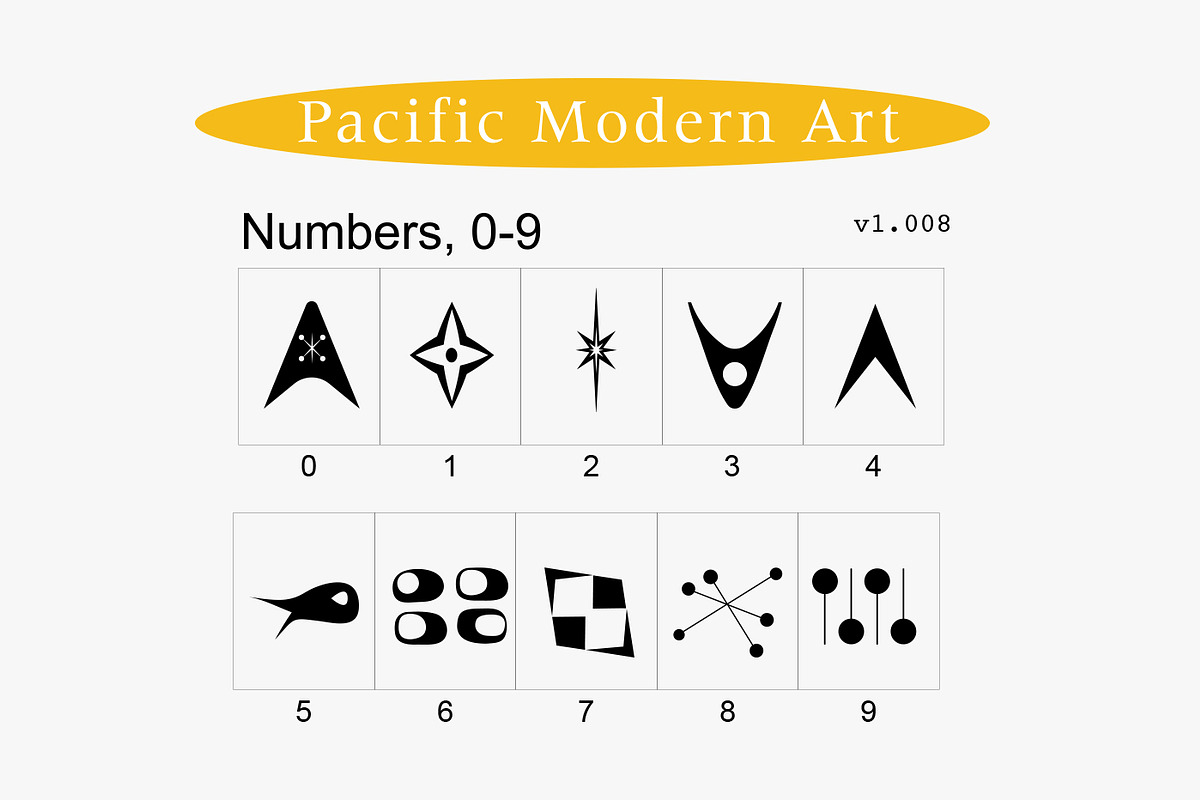 Midcentury Modern Retro Design Kit, a Pattern Graphic by Pacific Modern Art (Photo 68 of 89)